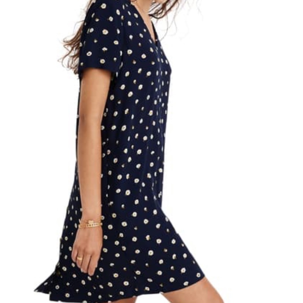 Madewell Button Easy Back Dress
